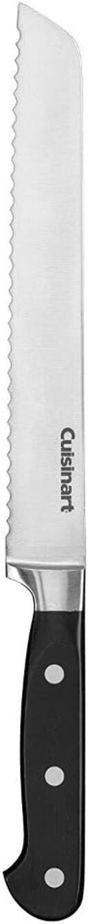 Cuisinart C77TR-8BD Triple Rivet Collection 8" Bread Knife, Black with cover